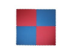 Merco Tatami žíněnka puzzle červeno modrá Šířka: 3 cm