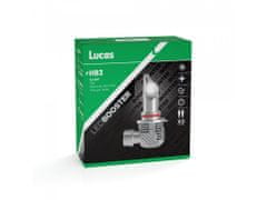 Lucas Lucas 12V/24V HB3 LED žárovka P20d, sada 2 ks 6500K