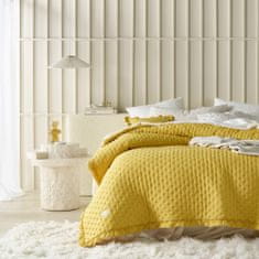 My Best Home Přehoz na postel ROMANCE II. 220x240 cm mustard/hořčicová Mybesthome
