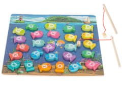 Aga Dřevěná rybářská hra s magnety Montessori