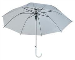 Malatec Dámský průhledný deštník čirý ISO 6600