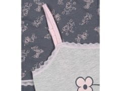 sarcia.eu Myška MinnieDívčí šedé pyžamo na ramínka, letní pyžamo 14 let 164 cm