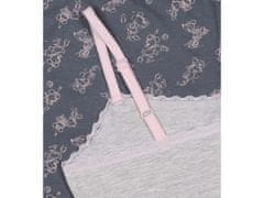 sarcia.eu Myška MinnieDívčí šedé pyžamo na ramínka, letní pyžamo 12 let 152 cm