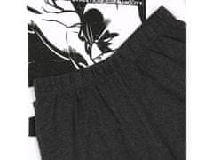 sarcia.eu Batman Chlapecké bílé a šedé pyžamo s krátkým rukávem, letní pyžamo 13 let 158 cm