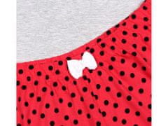 sarcia.eu Snoopy Peanuts Dívčí pyžamo s krátkým rukávem, šedé a růžové pyžamo 10 let 140 cm