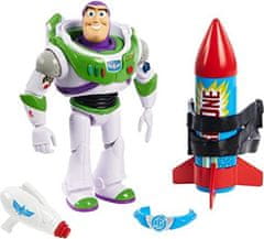 Toy Story 4 Příběh Hraček Figurka 18 cm Buzz Rakeťák + Raketa.