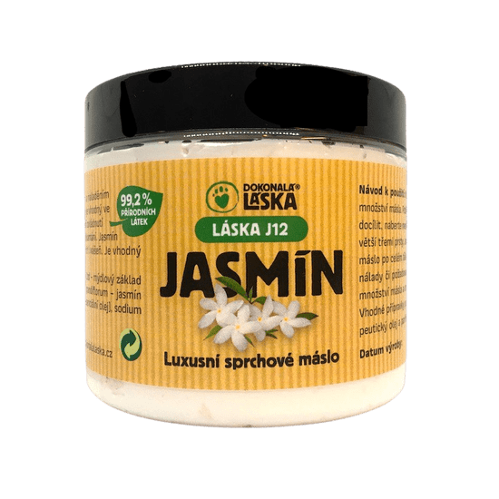 Dokonalá láska Jasmín -přírodní sprchové máslo, 200 ml