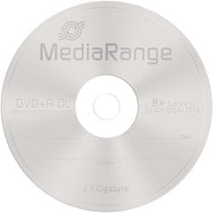 MediaRange DVD+R 8,5GB DL 8x, 5ks Slimcase