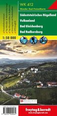 Freytag & Berndt WK 412 Südsteirisches Hügelland 1:50 000 / turistická mapa