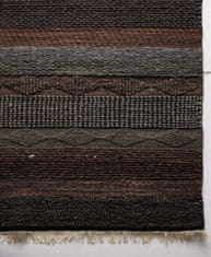 Diamond Carpets Ručně vázaný kusový koberec Black Melange DE 2006 Multi Colour 80x150