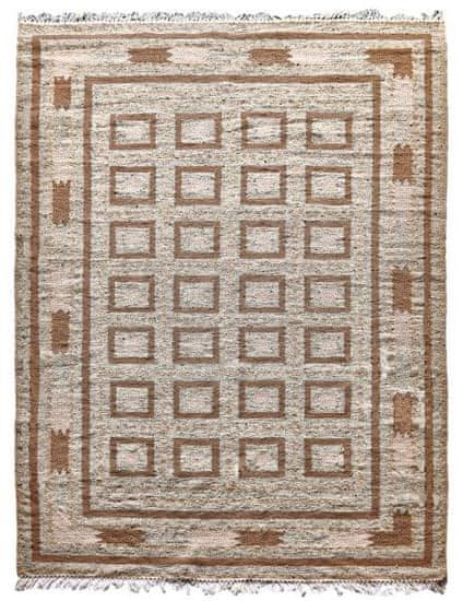 Diamond Carpets Ručně vázaný kusový koberec Guggenheim DESP P81 Brown Natural