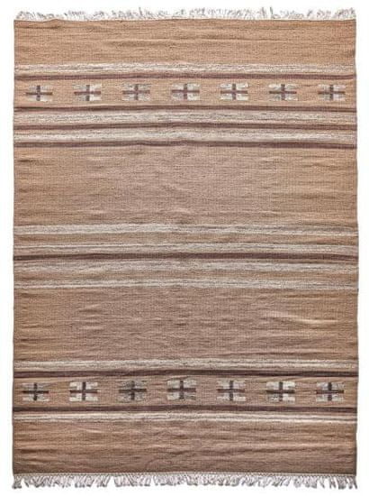 Diamond Carpets Ručně vázaný kusový koberec Ginger DESP P83 Brown Cream