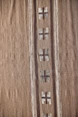 Diamond Carpets Ručně vázaný kusový koberec Ginger DESP P83 Brown Cream 80x150