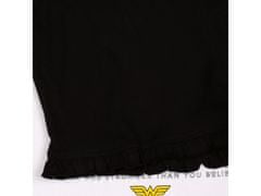 sarcia.eu Wonder Women Dívčí letní pyžamo, černobílé pyžamo s krátkým rukávem 11 let 146 cm