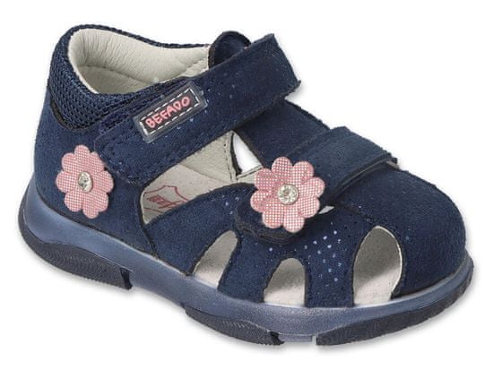 Befado dívčí sandálky BALERINA 170P078 modré