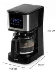 Domo Překapávač na kávu 2v1 s termohrnkem - DOMO DO733K