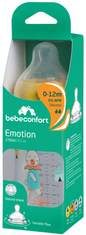 Bebeconfort Kojenecká láhev Emotion 270ml 0-12m Yellow