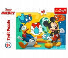 Trefl Puzzle Mickey a veselý domeček 30 dílků