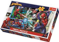Trefl Puzzle Spider-Man k záchraně 160 dílků