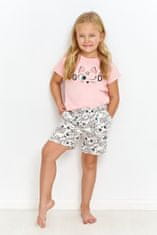 TARO Dívčí pyžamo 2901 LEXI 86-116 Růžová 92