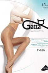 Gatta Dámské punčochové kalhoty ESTELLA - Lycra, polomatné 15 DEN- 5 nero 5-XL