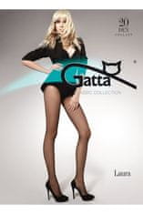 Gatta Dámské punčocháče Laura 20 den grafit - GATTA grafitová 4