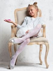 Gemini Dívčí ažurové punčochové kalhoty YO! RAM-012 30 den 92-158 bílá 152-158