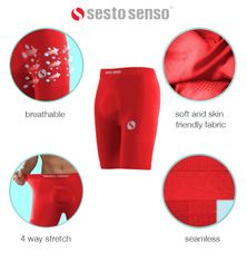 Sesto Senso Sesto Senso Thermo kalhoty CL42 Červená L/XL