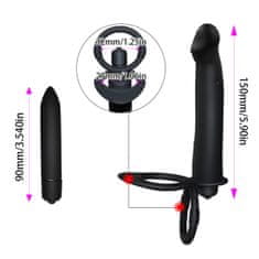 Vibrabate Anální vibrátor pro dvojitou penetraci