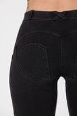 BOOST Dámské kalhoty Jeans Mid Waist BST1 černé - Boost XS