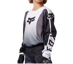 Fox Dětský motokrosový dres Yth 180 Leed Jersey Black/White vel. YM