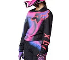 Fox Dámský motokrosový dres Wmns 180 Toxsyk Jersey Black/Pink vel. S