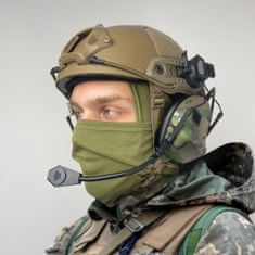 Partizan tactical Sluchátka FAST Helmet Multicam s taktickým ozvučením, aktivním potlačením hluku a podporou pro rádiové spojení