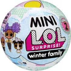 MGA L.O.L. Surprise Mini rodinka balonek s překvapením - Winter family