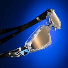 Aqua Sphere Plavecké brýle KAYENNE PRO zrcadlová skla iridescentní černá/šedá