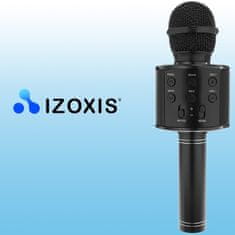 Izoxis Karaoke bluetooth mikrofon černý