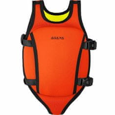 AGAMA dětská plavecká vesta, oranžová 3/6 let (18/30 kg) Oranžová
