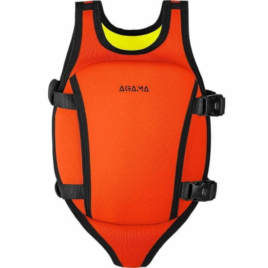 AGAMA dětská plavecká vesta, oranžová