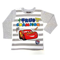 SETINO Chlapecké tričko s dlouhým rukávem "Blesk McQueen" šedá 128 / 7–8 roků Šedá