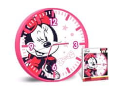 EUROSWAN Analogové nástěnné hodiny Minnie Mouse - 25 cm