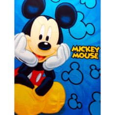 SETINO Dětská fleecová deka Mickey Mouse - 100 x 140 cm