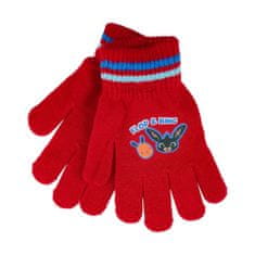 Eplusm Chlapecké prstové rukavice "Bing" - červená - 12x16 cm