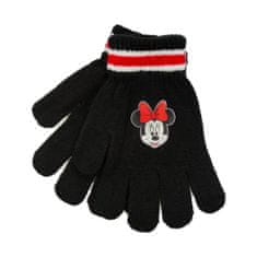Eplusm Dívčí prstové rukavice "Minnie Mouse" - černá - 12x16 cm