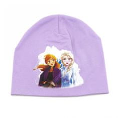 SETINO Dívčí bavlněná čepice "Ledové království" fialová 52 cm Fialová