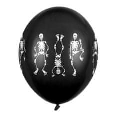 PartyDeco Latexové balóny Kostra 12" - 50 ks