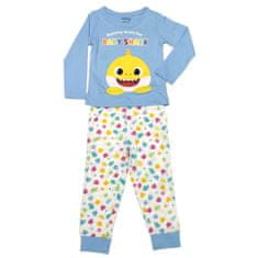 Eplusm Dívčí bavlněné pyžamo "Baby Shark" modrá 116 / 5–6 rokov Modrá