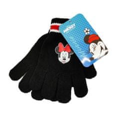 Eplusm Dívčí prstové rukavice "Minnie Mouse" - černá - 12x16 cm