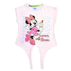Eplusm Dívčí tričko "Minnie Mouse" růžová 122 / 6–7 roků Růžová