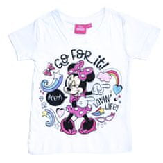 SETINO Dívčí tričko "Minnie Mouse" bílá 128 / 7–8 roků Bílá
