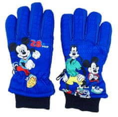 SETINO Chlapecké lyžařské rukavice Mickey Mouse 7–8 roků Modrá